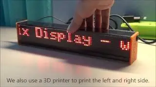 DIY Arduino LED Matrix Display from Ardumotive.com