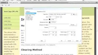 Adobe Dreamweaver CS5 18- Setting Page Properties