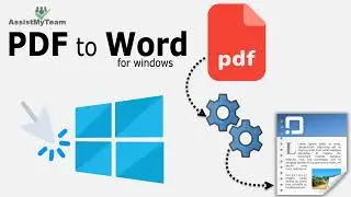 Convert PDF files to Word documents (DOCX) with great fidelity - AssistMyTeam.com