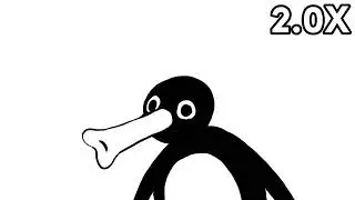 penguin noot noot at different speeds