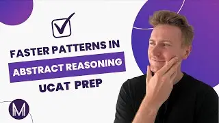 Tips to Find Patterns FASTER in Abstract Reasoning | UCAT 📚