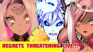 Trickywi Regrets Threatening online!!!!