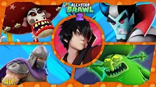 Nickelodeon All-Star Brawl 2 ⁴ᴷ Boss Rush (Zuko gameplay)