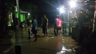 Hujan Selama 2 Jam Antrian Air tidak terelakan