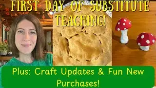 First Day as a Substitute Teacher! | Weekly Vlog, What I Wore & Another Beach Day