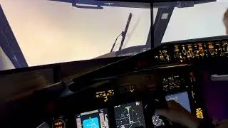Kansai(RJBB)-Incheon(RKSI) take-off in homecockpit