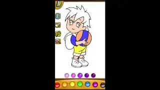 Baby coloring apps: the girls  | Edicational Game for Children