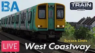 Train Simulator LIVE - West Coastway (27/12/23)