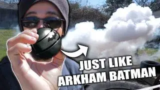 I Managed to Recreate Arkham Batman's Smoke Pellets...