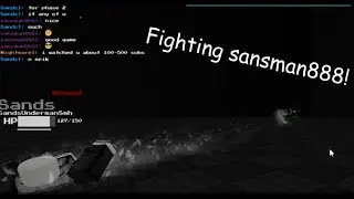 Murdering sansman888 + showing you how to find him! (Undertale test place reborn)