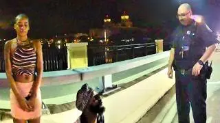 Unknown to Officers, They Had a Gun