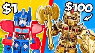 I Tested $1 vs $100 LEGO Transformers...