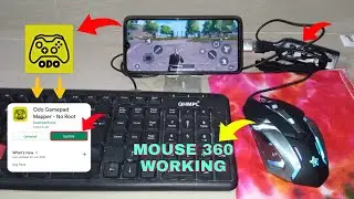ODO Gamepad Mapper App New Update And Mouse 360 Rotating Working In Game New Video