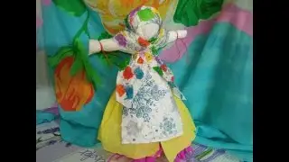 Масленица Кукла из бумаги Мастер класс