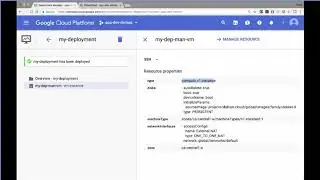 Demo Explorando Deployment Manager