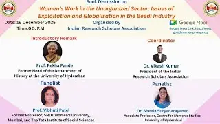 Women's Work in Unorganised Sector: Issues of Exploitation and Globalisation in the Beedi Industry