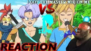 LINK GOT THE VOCALS !TRUNKS VS LINK SSJ9K REACTION
