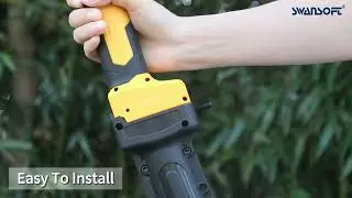 how to use extension pole for PRU-45 electric pruning shear?