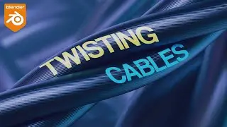 Twisting Cables | Blender Geometry Nodes Tutorial