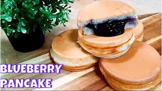 Blueberry Pancake/No oven Needed/One Pan Wonder/10 min Recipe