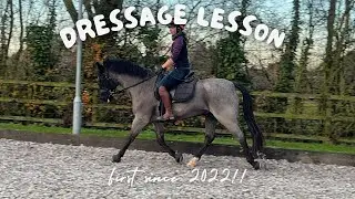 Dressage Lesson - Our first since 2022!