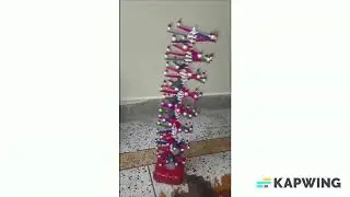 Easy DNA MODEL PROJECT Ideas | Science Exhibition Models |