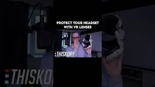 Protect your VR lenses! #quest3 #vr #virtualreality #quest2 #psvr #metaquest #oculusquest2