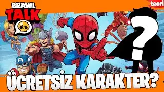 BRAWL TALK 🎉 YENİ ÜCRETSİZ KARAKTER , SÜPER KAHRAMANLAR ve ÖDÜLLER - Brawl Stars Teori