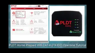PLDT Home Prepaid Wifi CAT4 (FX-ID3) Openline with Band Frequency Tutorial