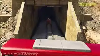 GTA. Останавливаю поезд в GTA 5.