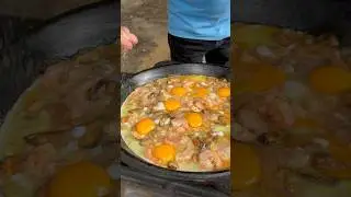 Яичница на завтрак 🍳 ЭТО ОЧЕНЬ ВКУСНО 🤤 ЕСЛИ ОНА С МИДИЯМИ И КРЕВЕТКАМИ