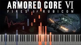 ARMORED CORE VI - Contact With You on Piano (Balteus Theme)