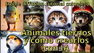 Animales tiernos y cómo crearlos | Stable diffusion en español