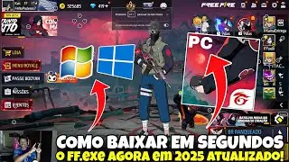 HOW TO DOWNLOAD FREE FIRE ON YOUR LAPTOP AND WEAK PC IN THE NEW UPDATE! BEST EMULATOR FOR WEAK PC...