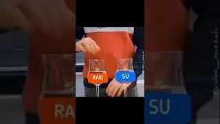 #rakı ile #su arasındaki fark