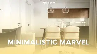 3D Interior Animation | Sophisticated Contemporary Living Room by YouSee 3D Rendering Studio