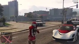 GTA V Online PS4 Female Killing Montage | Ballistic Suit Battle 1.40