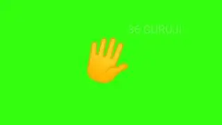hello green screen animation 2021