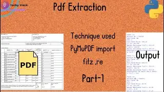 Pdf Extraction With Python | Part-1