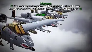 The jokes write themselves ( Ace Combat 5 )
