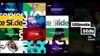 SLIDESHOW Template After Effects 💖 Ultimate Slide Slideshow Package Free