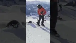How to Switch Lipslide on Skis | 