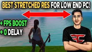 Best Stretched Resolution for Low End PCs in Fortnite Chapter 3 Season 2!