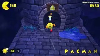 Pac-Man World Re-Pac 100% No Damage/Flutter Jump/Pac Dot Attack - 6-3: Grave Danger