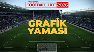 GRAPHICS AND GRASS PATCH PES 2021 - Football Life 2026 - Ultimate Atmosphere - Real Turf