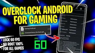 Turn On Gaming Mode | Overclock Androd For Gaming | No Root 🔥