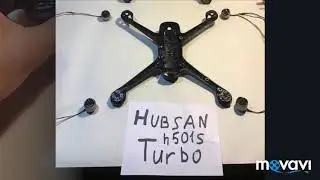 Hubsan h501s turbo моторы от DJI Mavic pro