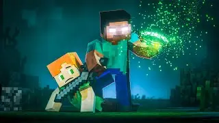 Herobrine Returns Steal the Ring - Alex and Steve adventure (Minecraft Animation)