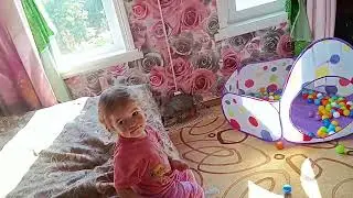 Жизнь в селе, Стираю, топлю печку. Внучка помощница