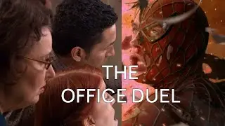 Office Duel but its Spiderman vs Green Goblin